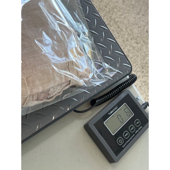 Italy Linen Cardigan Size Medium Floral Lace Button Front Linen Pink Fairy Boho - Picture 7 of 7